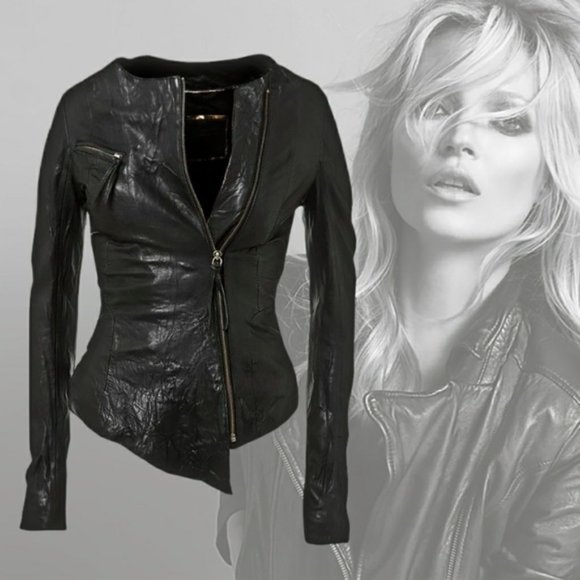 Topshop Jackets & Blazers - Rare Kate Moss Topshop Leather Jacket (2007)